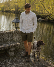Oxford Jaktskjorta - Dark Sapphire Check