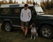 Oxford Jaktskjorta - Dark Sapphire Check