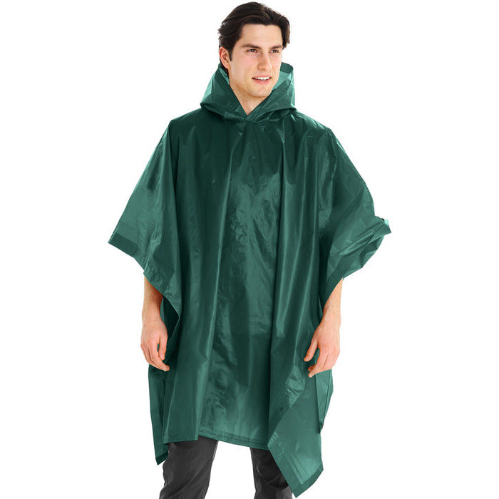 Poncho - Grön