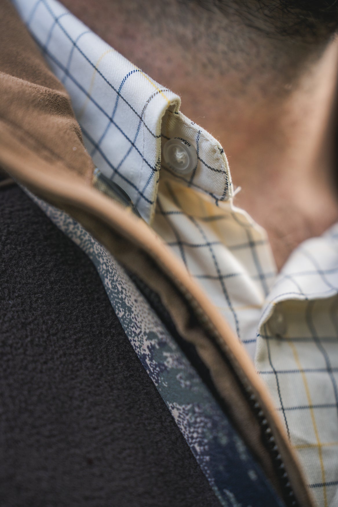 Portfield L/S Skjorta - Grape Leaf