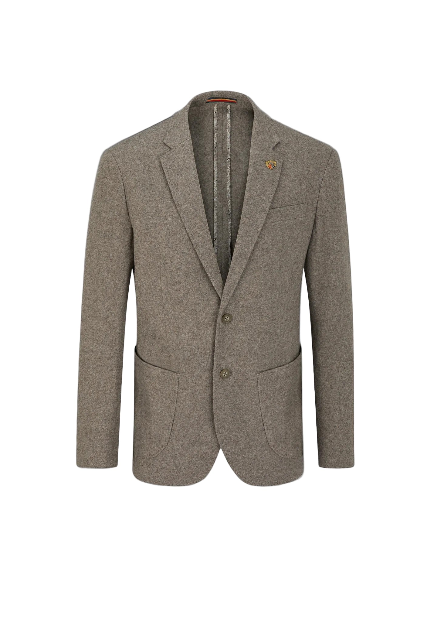 Richmond Knitted Blazer - Oat Grey