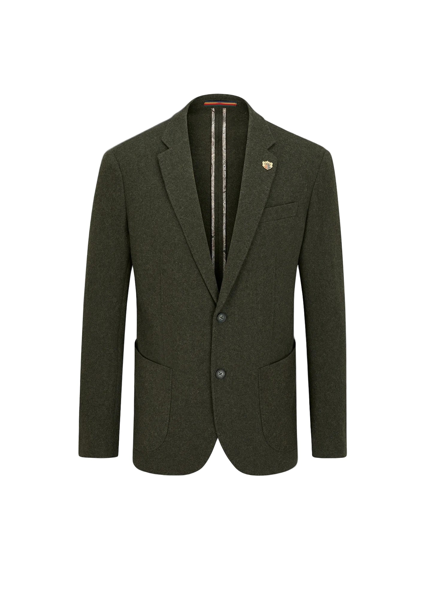 Richmond Knitted Blazer - Olive