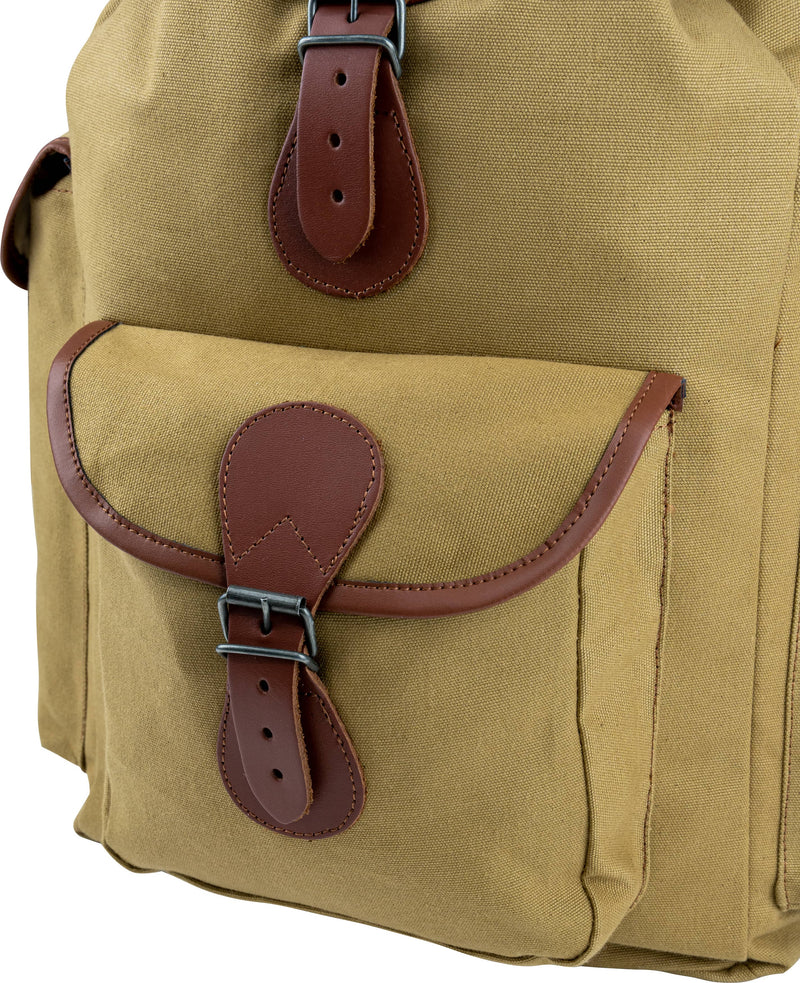 Ryggsäck Beige Canvas - Day Pack