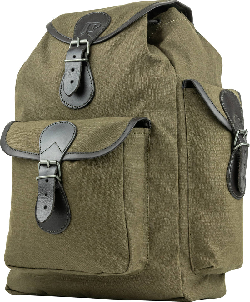 Ryggsäck Grön Canvas - Day Pack