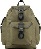 Ryggsäck Grön Canvas - Day Pack