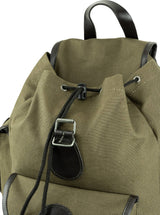 Ryggsäck Grön Canvas - Day Pack