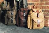 Ryggsäck Beige Canvas - Day Pack