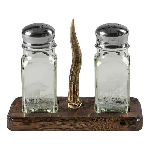 Salt- & Pepparkar - Ekbricka & Hornhandtag
