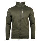Scandinavian Sherpa - Stickad Fleecejacka