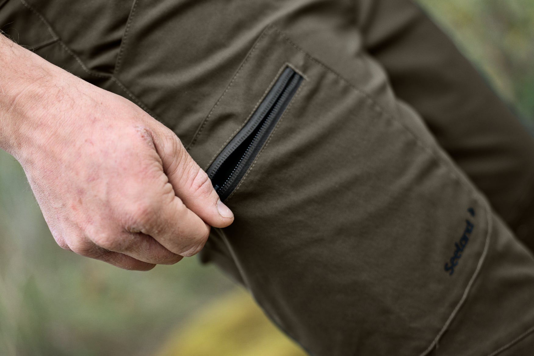 Seeland Ash Outdoor Friluftsbyxor - Pine Green 