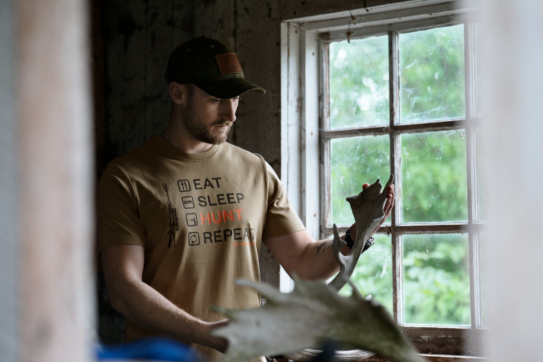 Seeland Cross-list T-Shirt - Covert Green