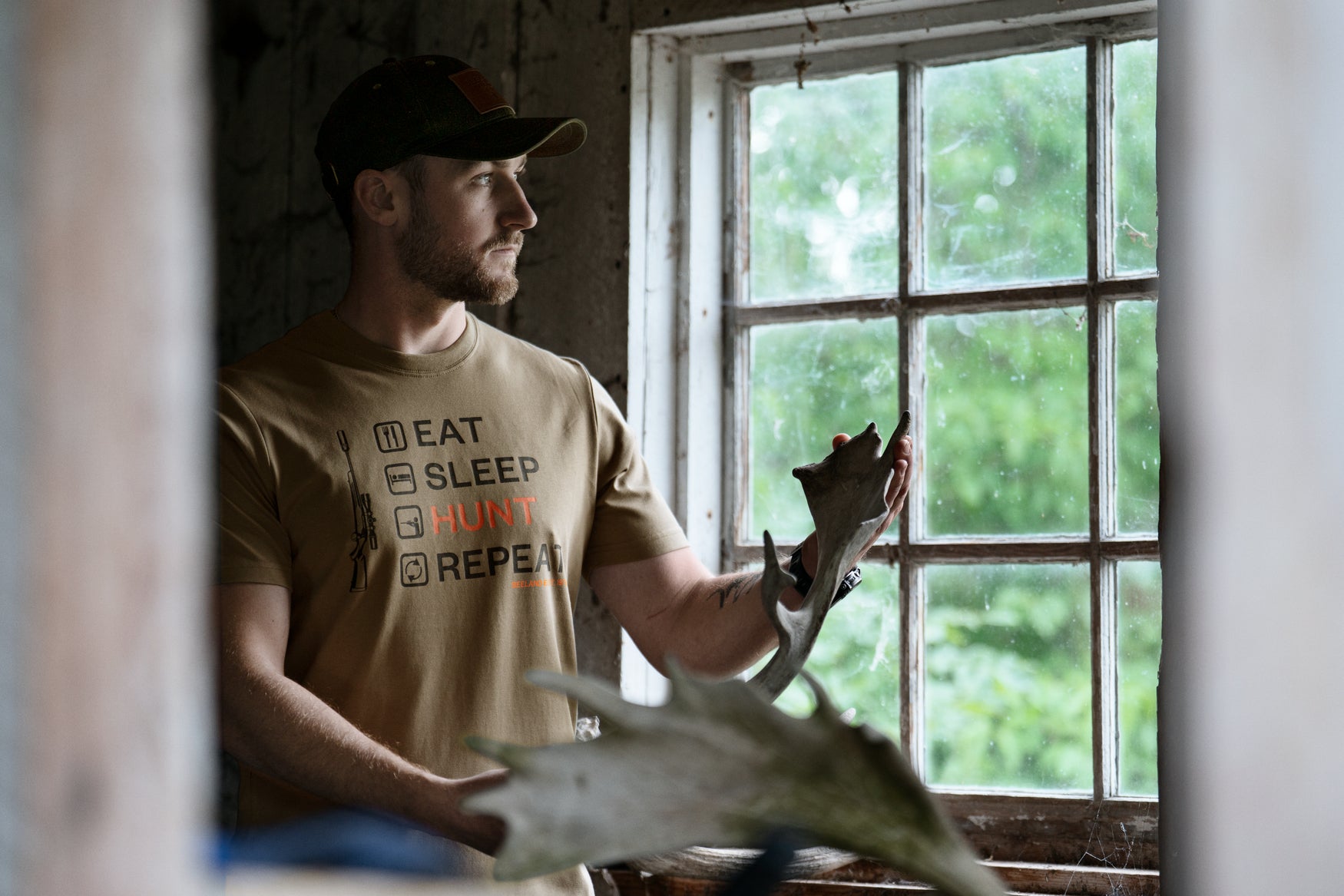 Seeland Cross-list T-Shirt - Covert Green