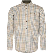 Seeland Oxford Jaktskjorta - Classic Blue & Brown Check