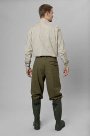 Seeland Oxford Jaktskjorta - Classic Blue & Brown Check