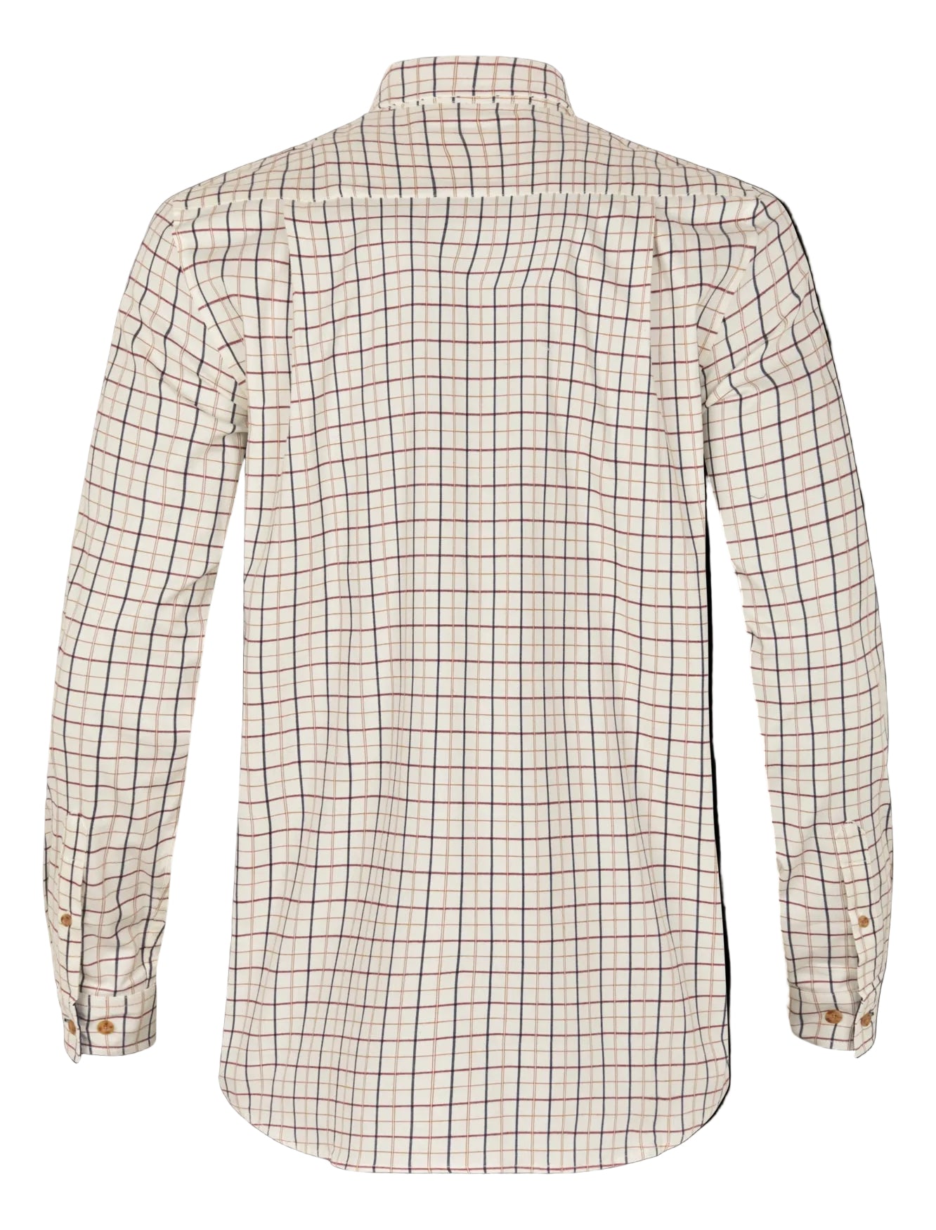 Seeland Oxford Jaktskjorta - Classic Blue & Merlot Check