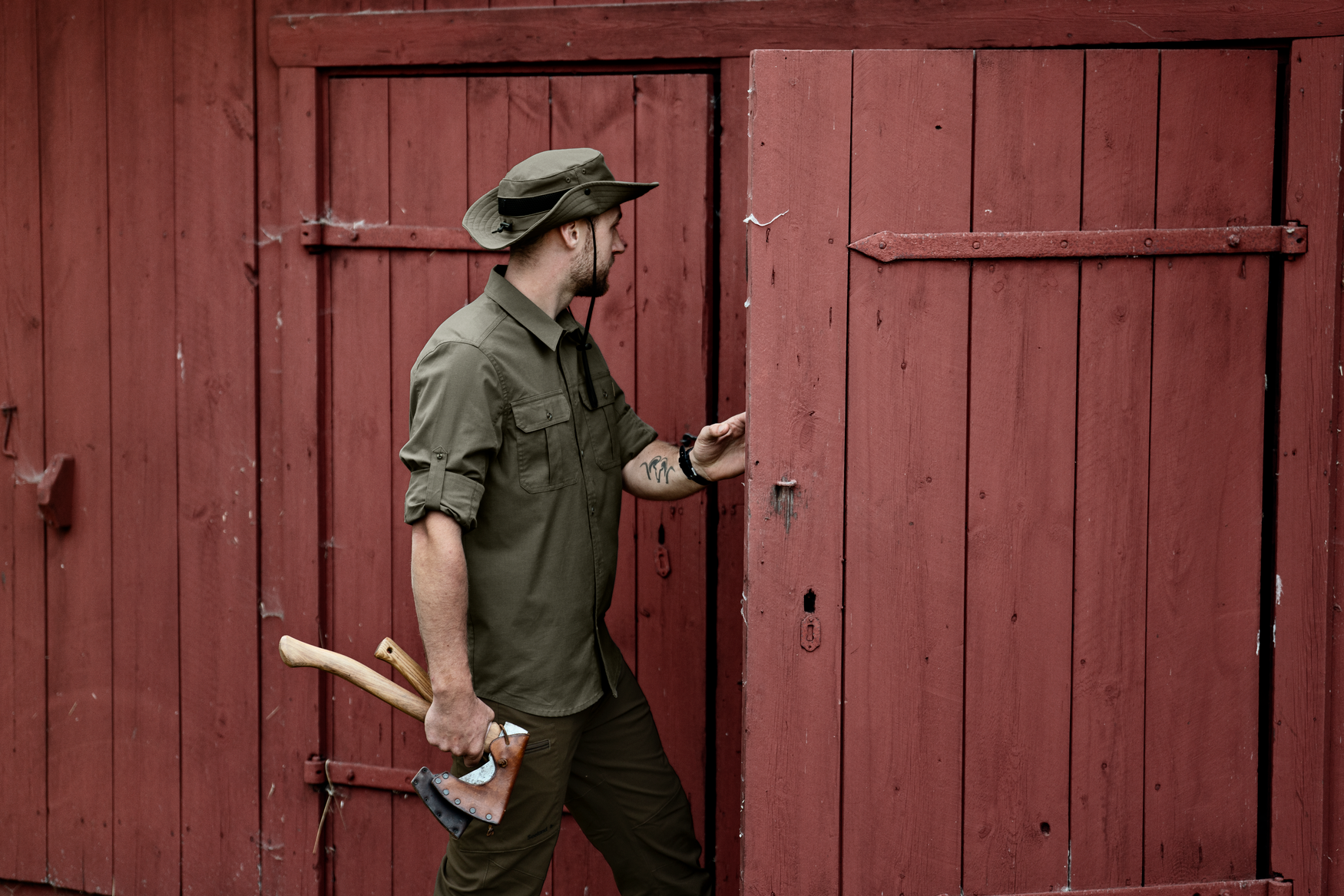 Seeland Selous Boonie Hatt - Grape Leaf - modellbild