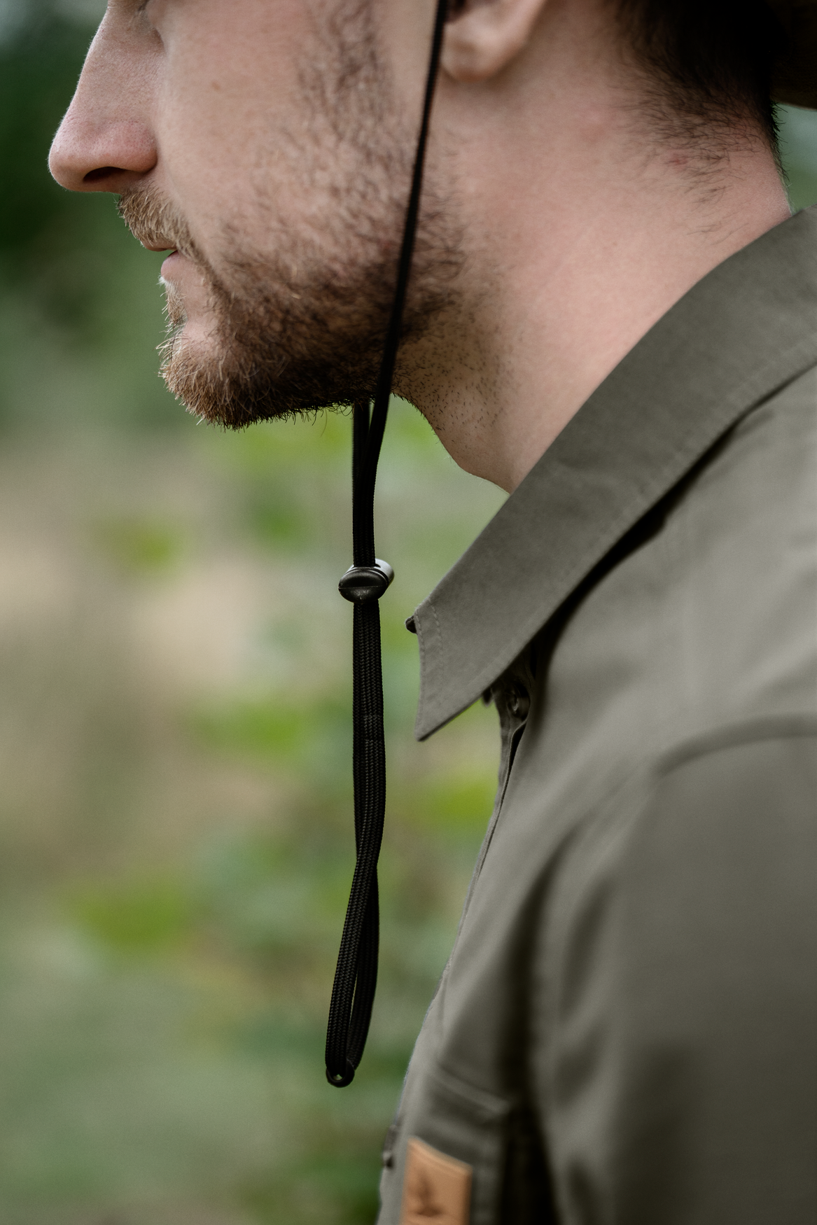 Seeland Selous Boonie Hatt - Grape Leaf - detalj