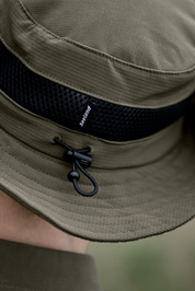 Seeland Selous Boonie Hatt - Grape Leaf - detalj
