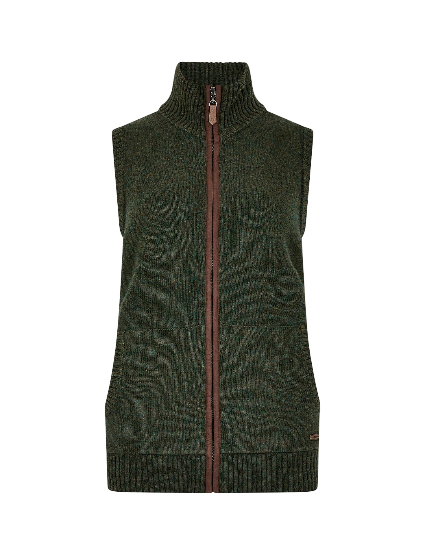 Dubarry Sheedy Bodywarmer Olive - Stickad Väst