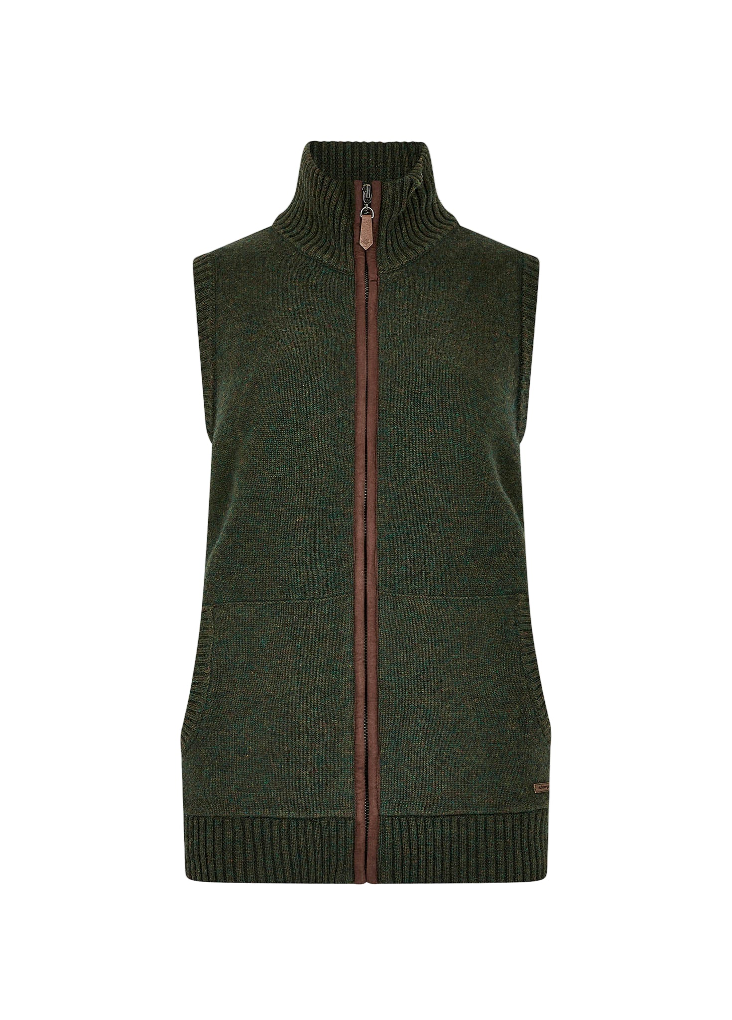 Dubarry Sheedy Bodywarmer Olive - Stickad Väst