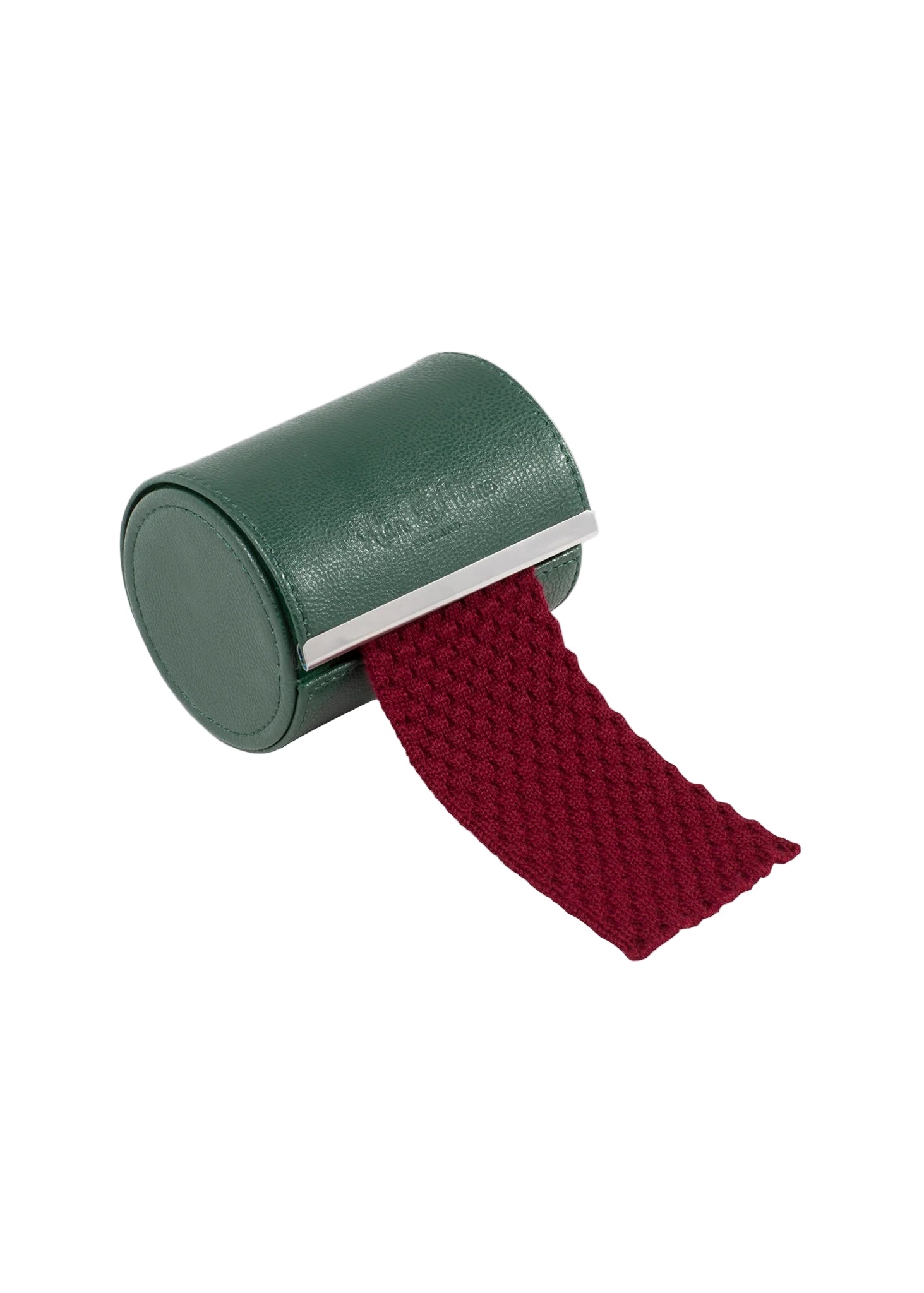 Alan Paine Stickad Slips i Ull - Bordeaux