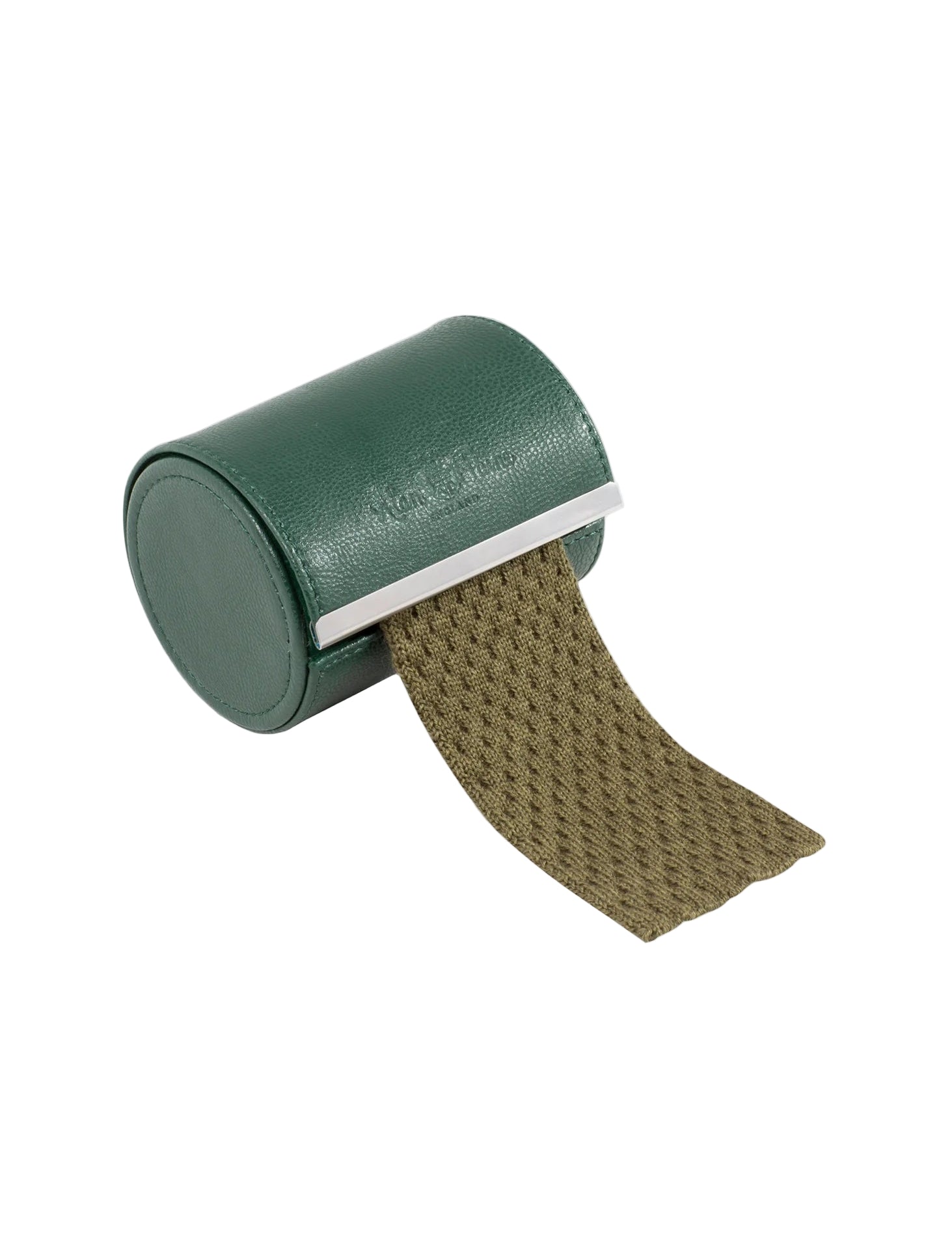 Stickad Slips i Ull - Olive