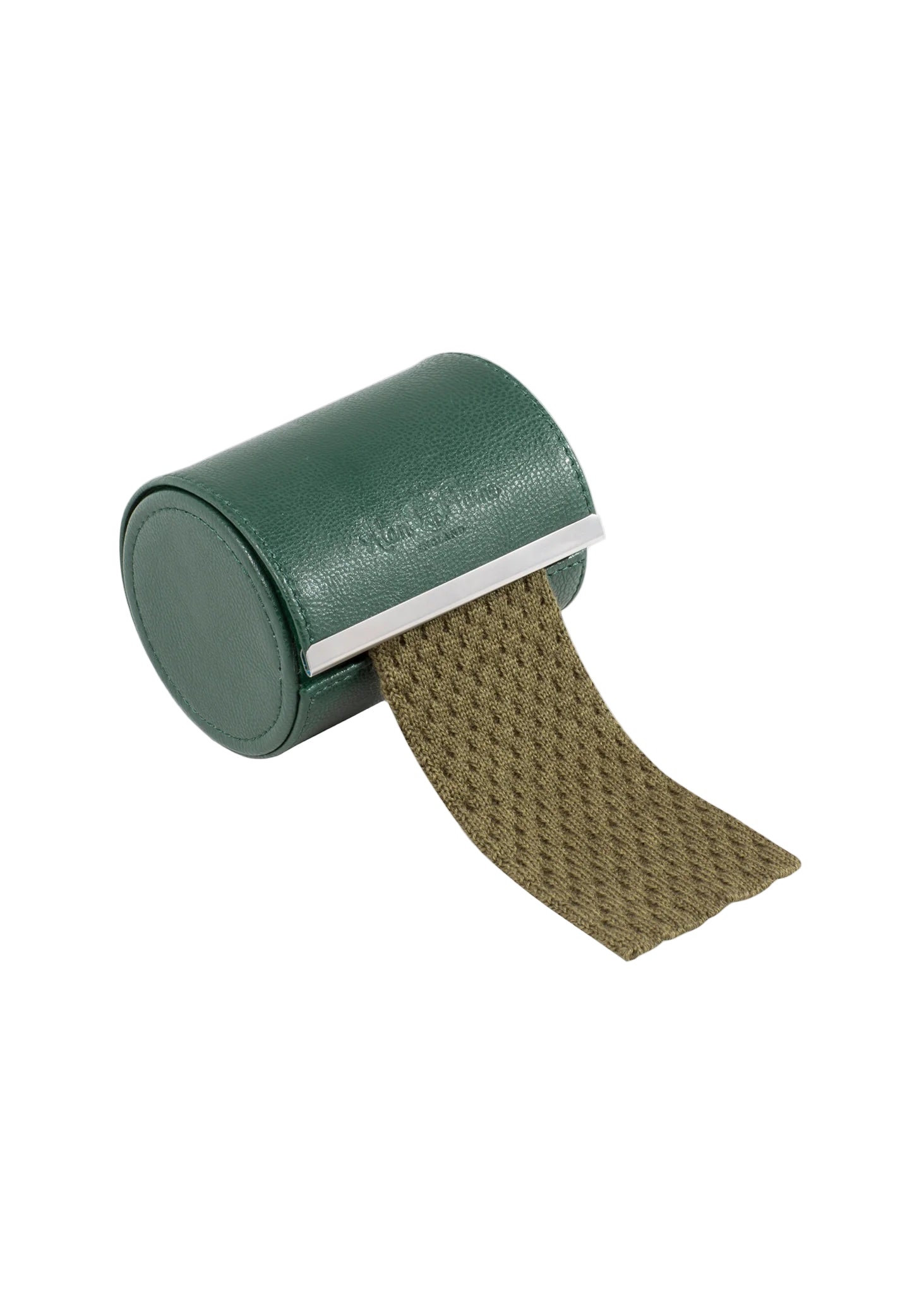 Stickad Slips i Ull - Olive