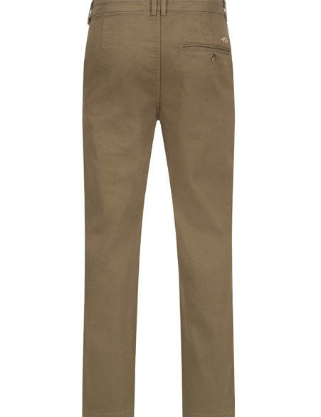 Tom Stretch Trousers - Dark Olive