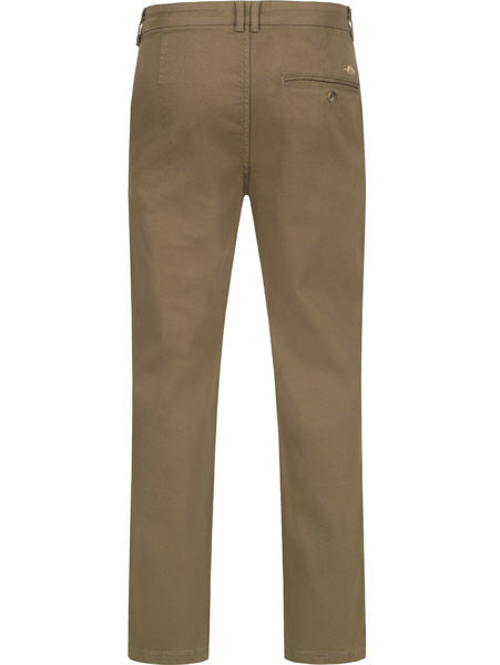 Tom Stretch Trousers - Dark Olive
