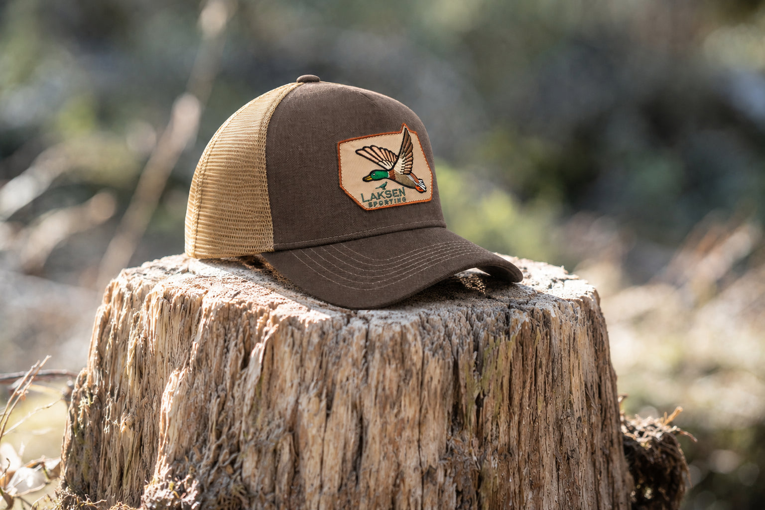 Laksen Trucker Badge Cap - Duck