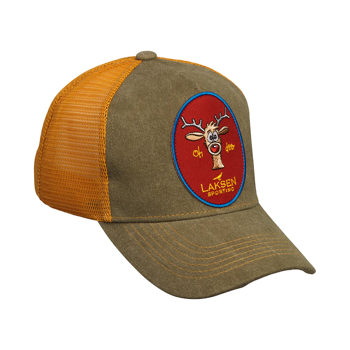 Laksen Trucker Badge Cap - Oh Dear