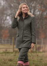 Tweedjacka Dam - Combrook Field Jacket Spruce