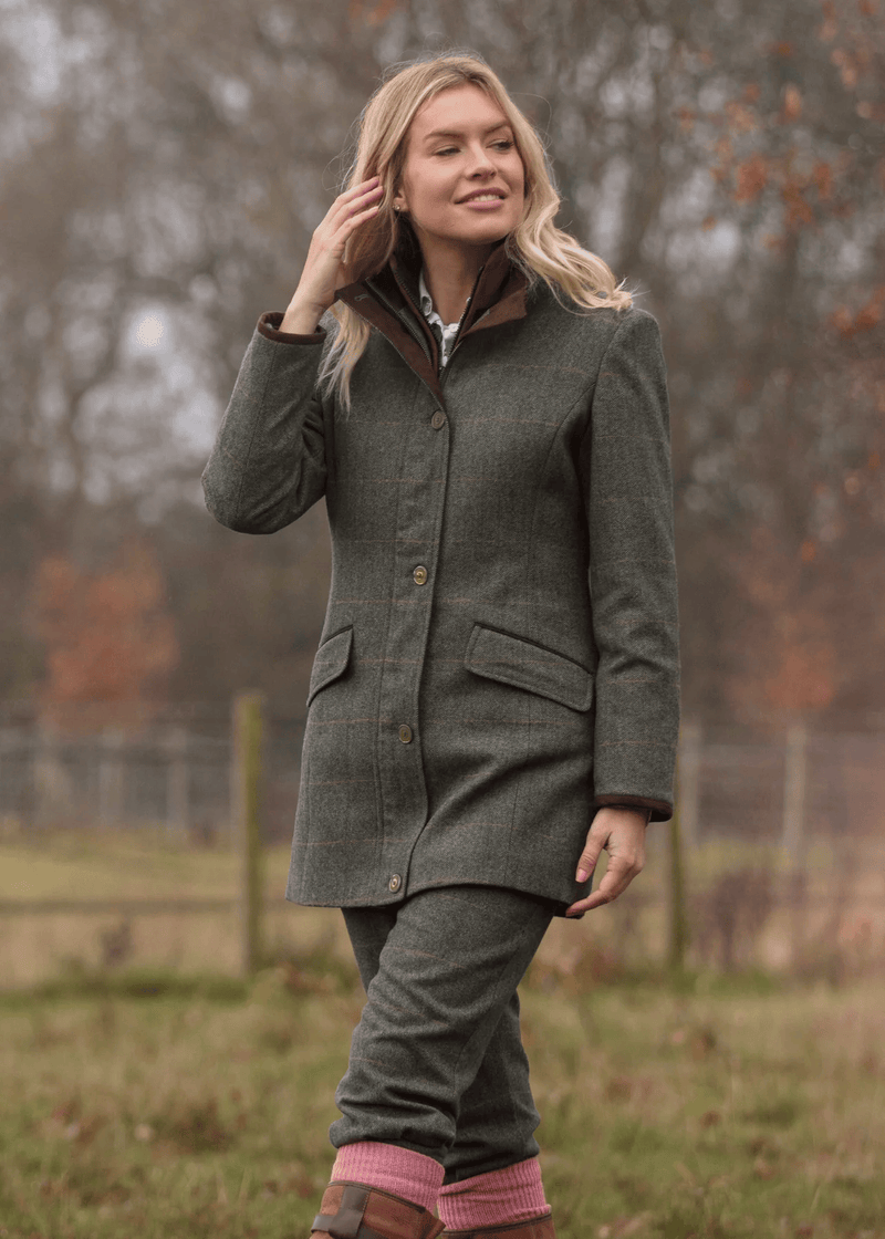 Tweedjacka Dam - Combrook Field Jacket Spruce