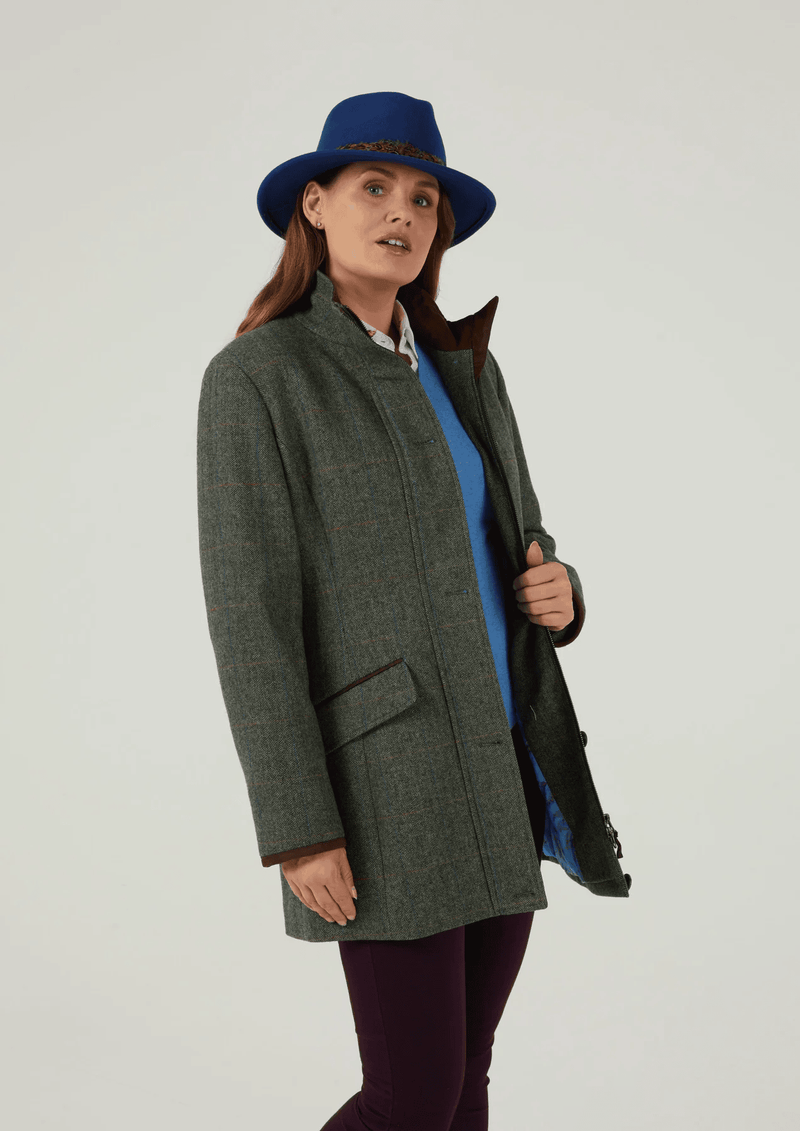 Tweedjacka Dam - Combrook Field Jacket Spruce