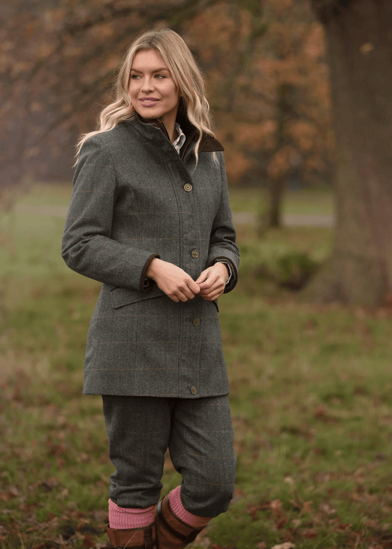 Tweedjacka Dam - Combrook Field Jacket Spruce