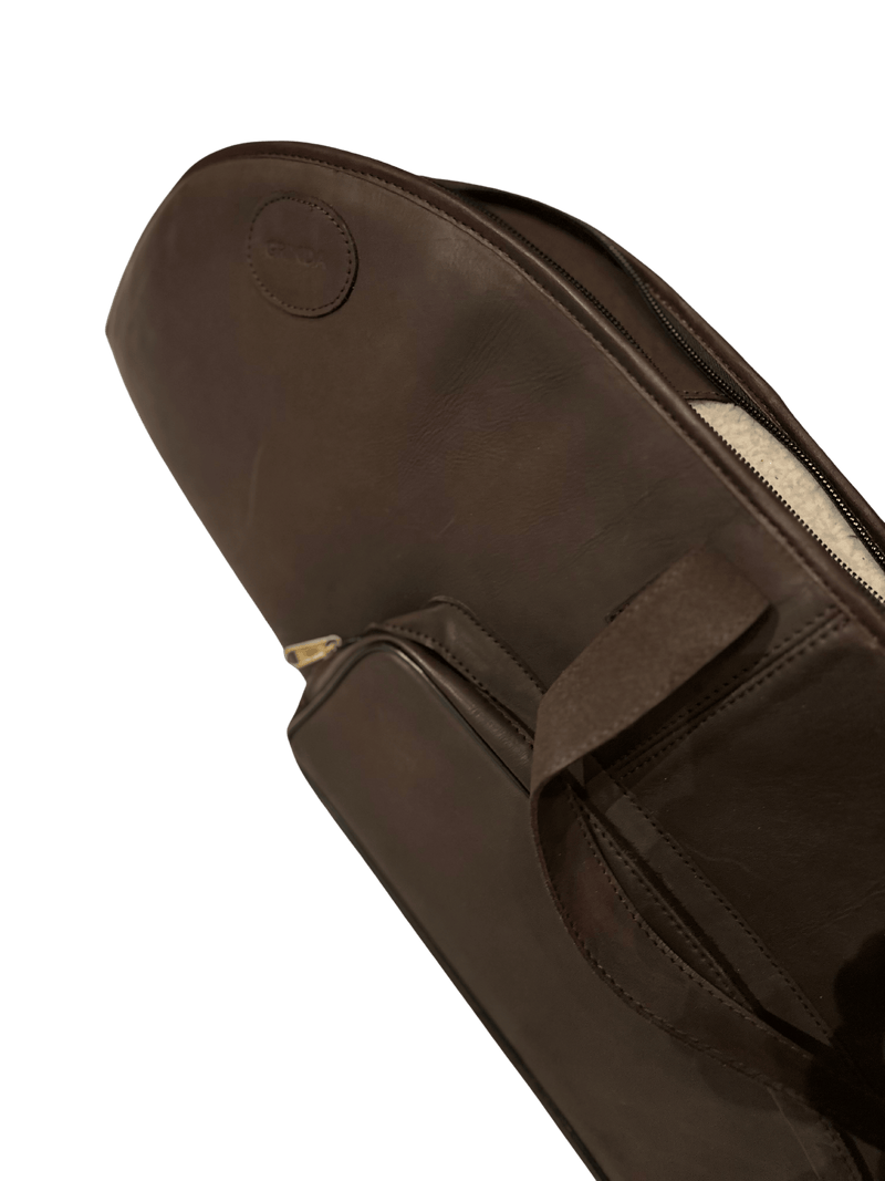 Vapenfodral Kulvapen - Mörkbrunt Läder