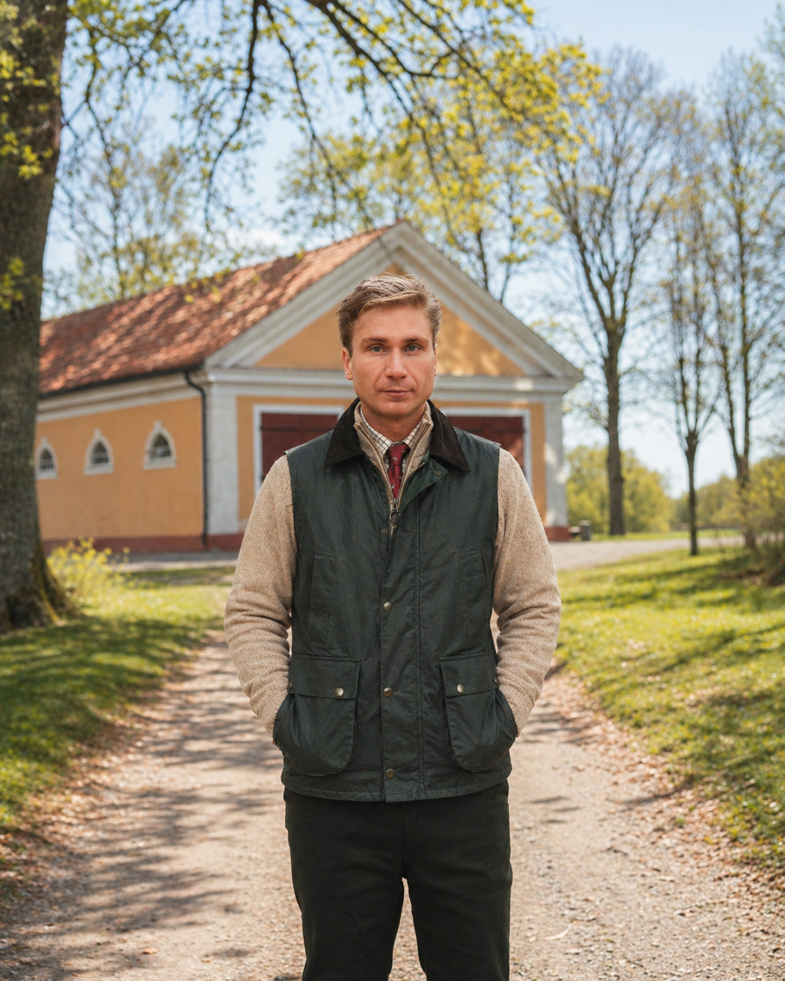 Vaxad Väst Grön - Grinda