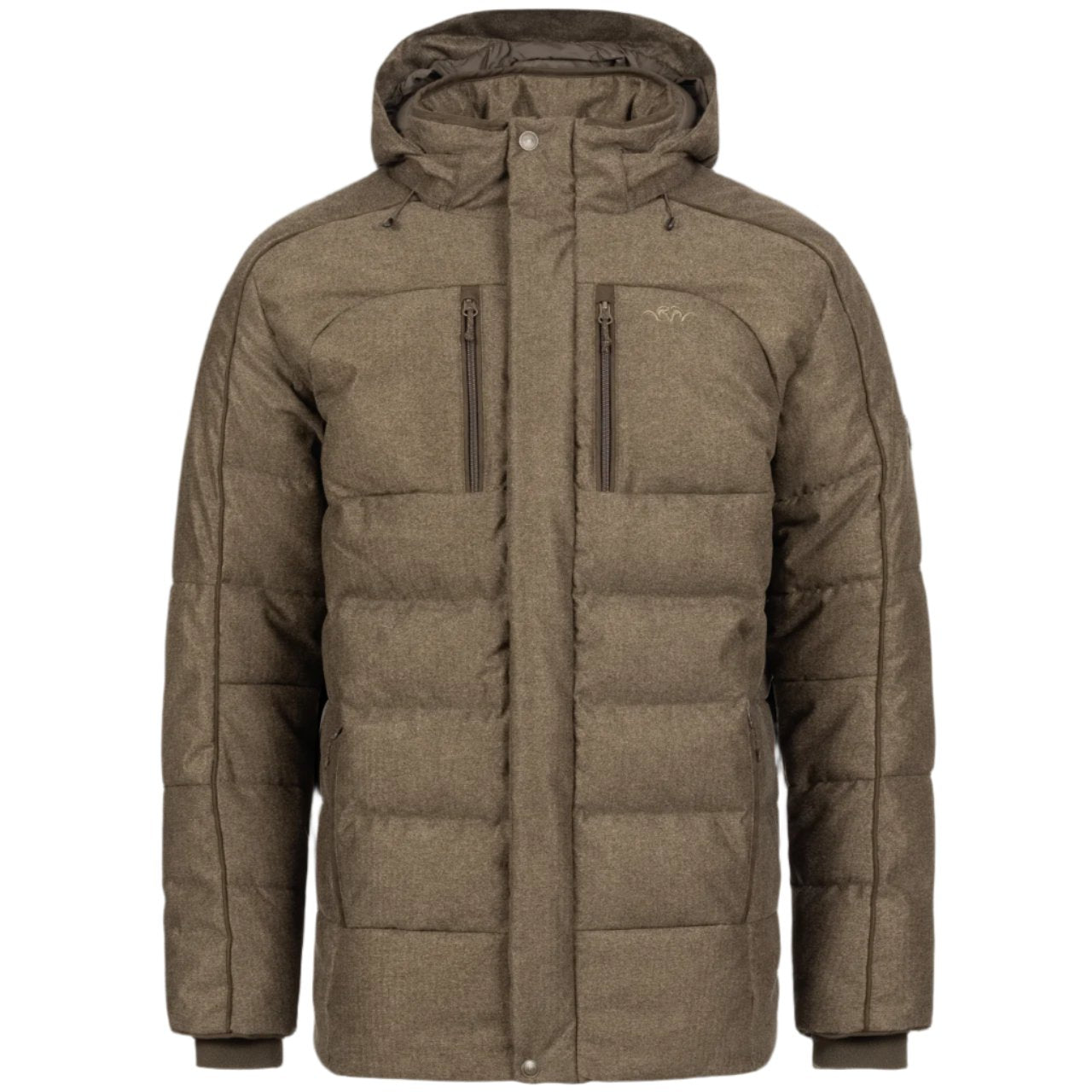 Vintage Radiation Down Jacket - Brown Melange