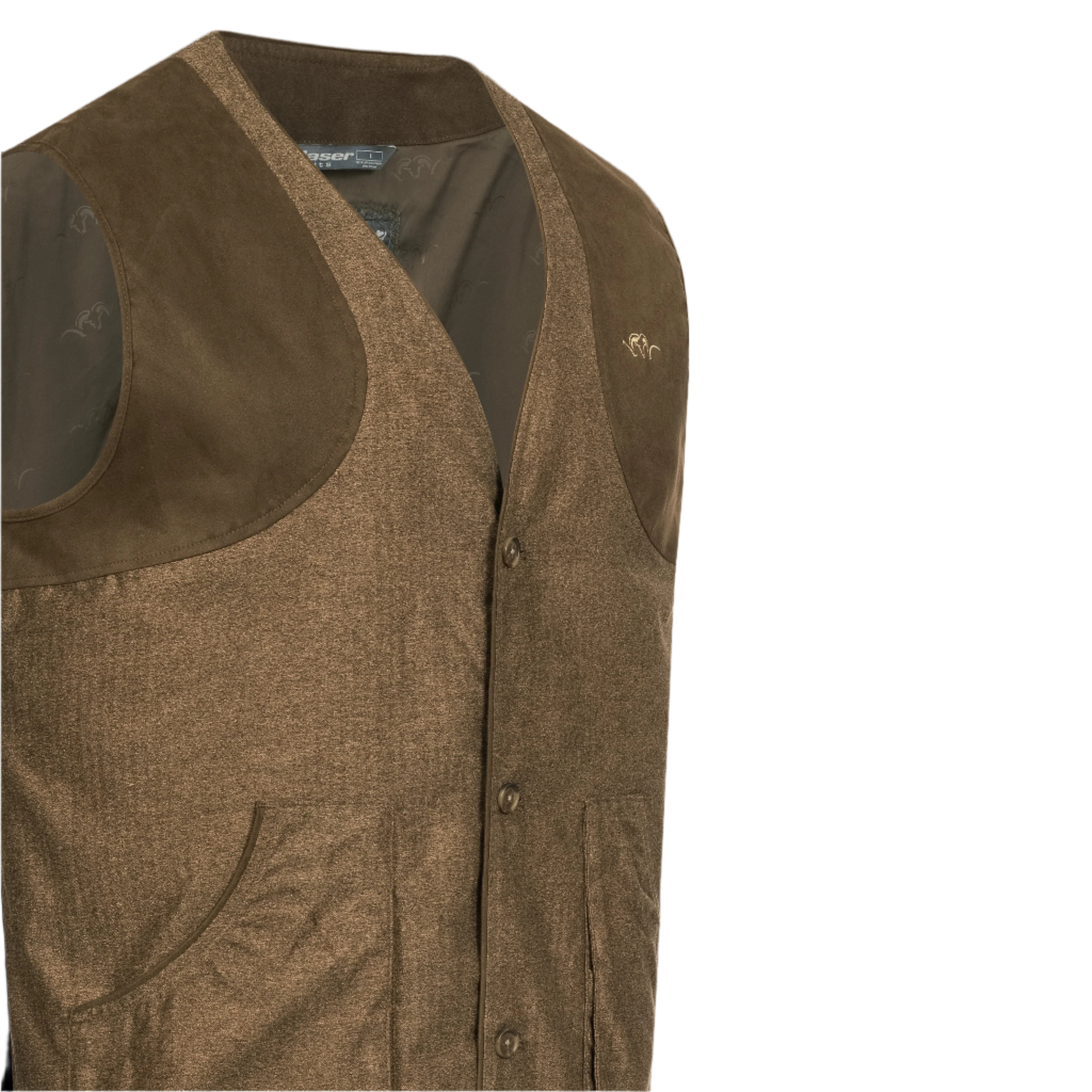 Vintage Vest Victor - Brown Melange