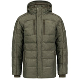 Vintage Radiation Down Jacket - Olive Melange