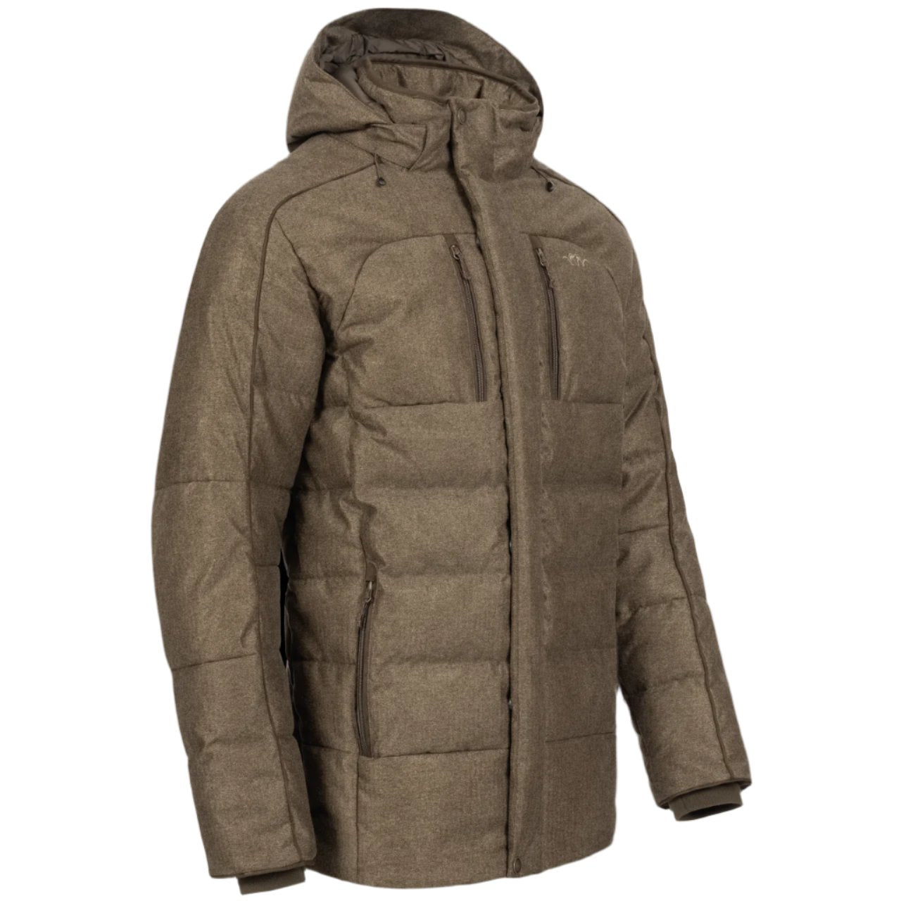 Vintage Radiation Down Jacket - Brown Melange