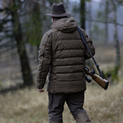 Vintage Radiation Down Jacket - Brown Melange