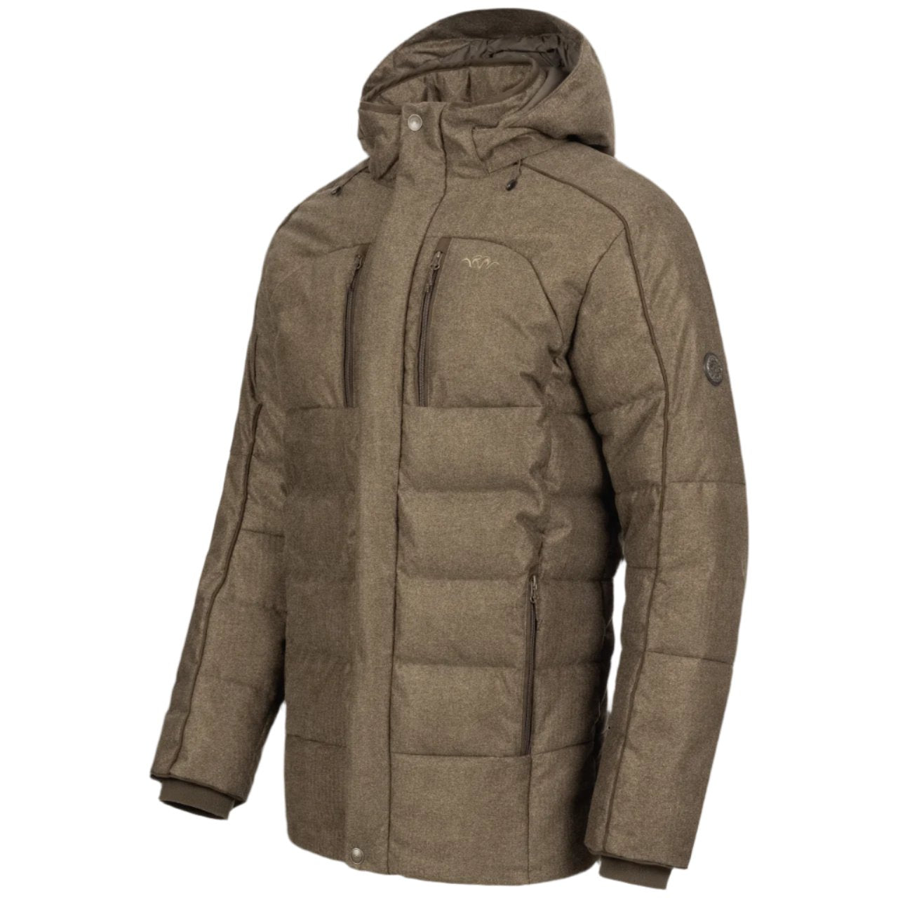 Vintage Radiation Down Jacket - Brown Melange