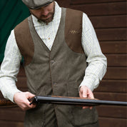 Vintage Wing Vest - Olive Melange