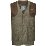 Vintage Wing Vest - Olive Melange
