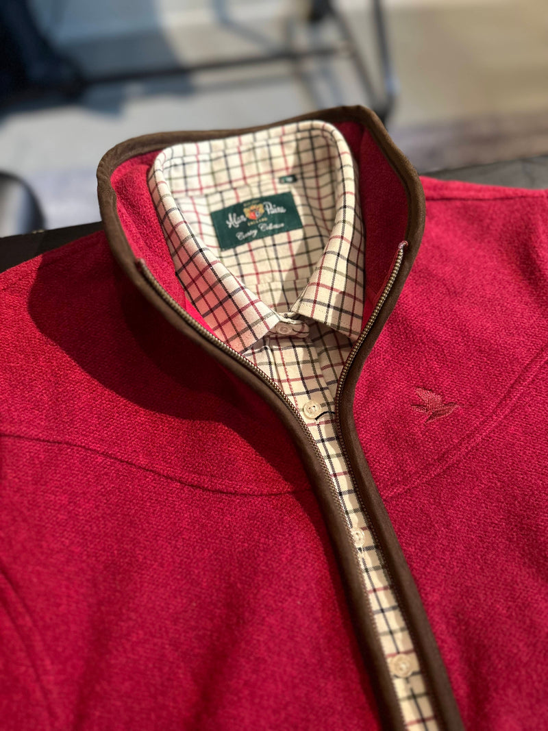 Woodcock Fleece Dam - Seeland Classic Burgundy