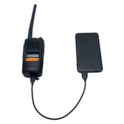 Zodiac Basic Pro jaktradio laddas med USB-C via powerbank