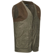 blaser Vintage Wing Vest - Olive Melange