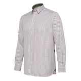 Charlow Shirt - White & Green Check