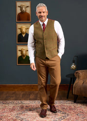 Combrook Väst - Sage Tweed